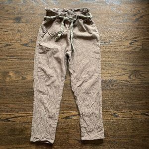 Shein Olive Cotton Pants - 8/9